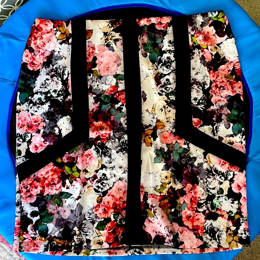 Eloquii flowered skirt
